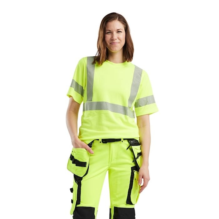 3502 Blakläder® Damen High-Vis T-Shirt