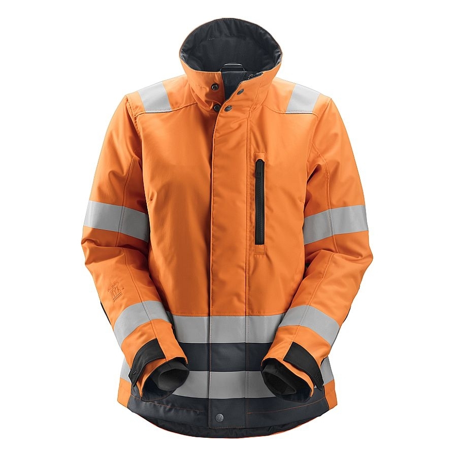 1137 Snickers AllroundWork Damen Jacke HighVis