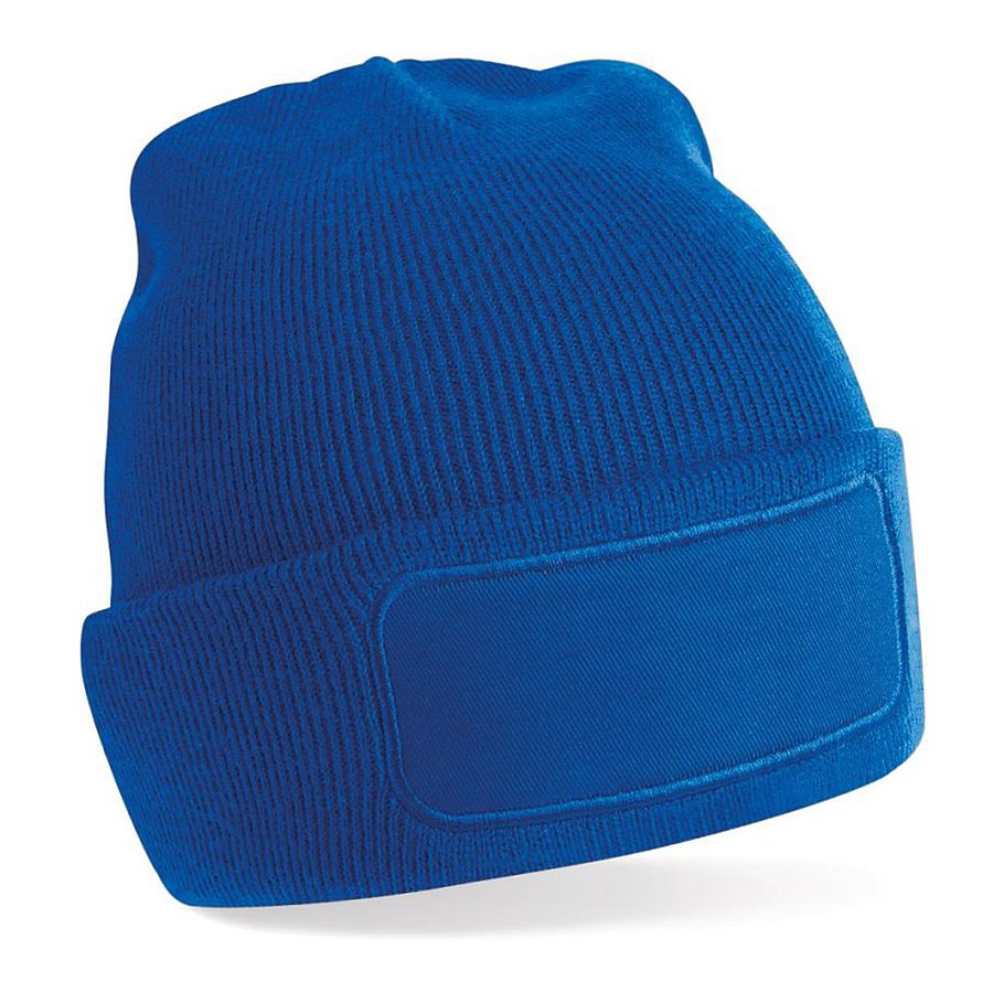 B445 Beechfield Patch Beanie