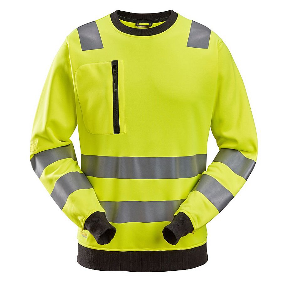 8037 Snickers Allroundwork Hi-Vis Sweatshirt