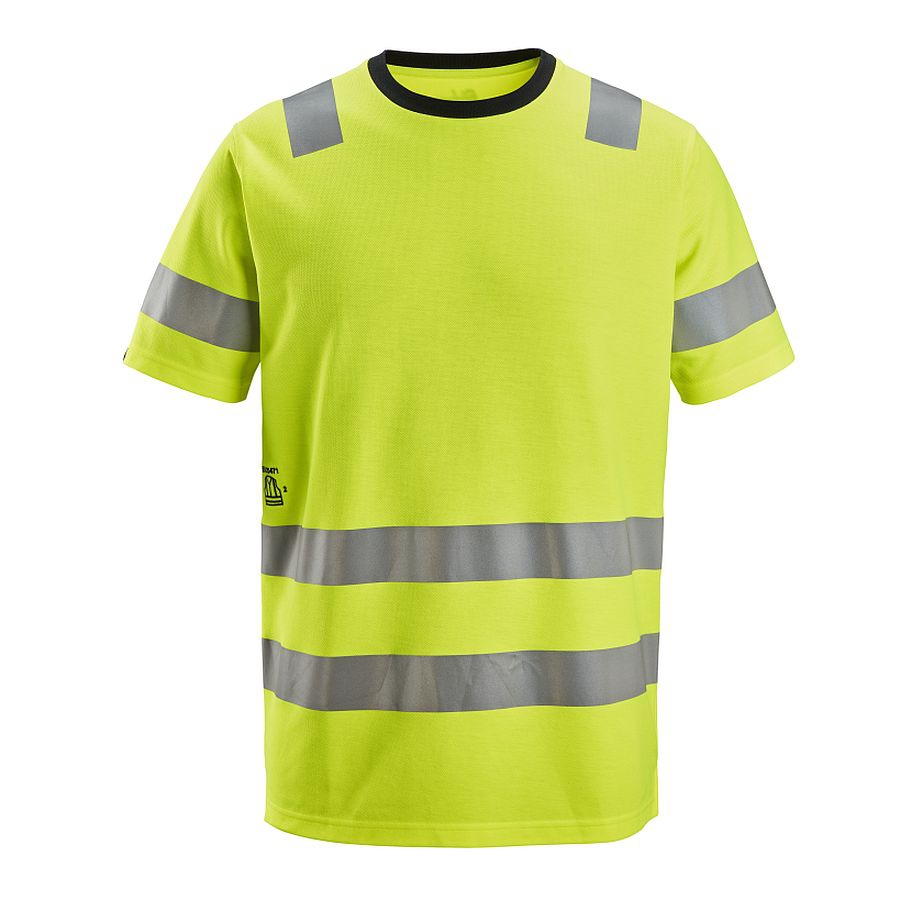 2536 Snickers Hi-Vis T-Shirt Warnschutzklasse 2