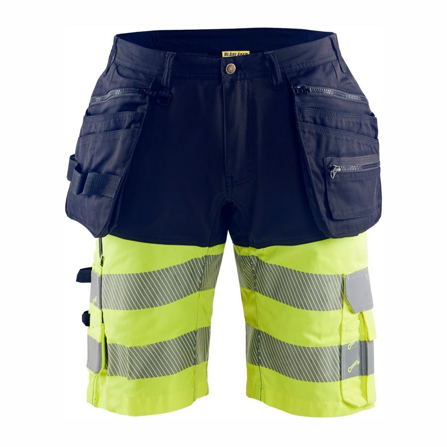 1596 Blakläder® Arbeitsshort Warnschutz Stretch