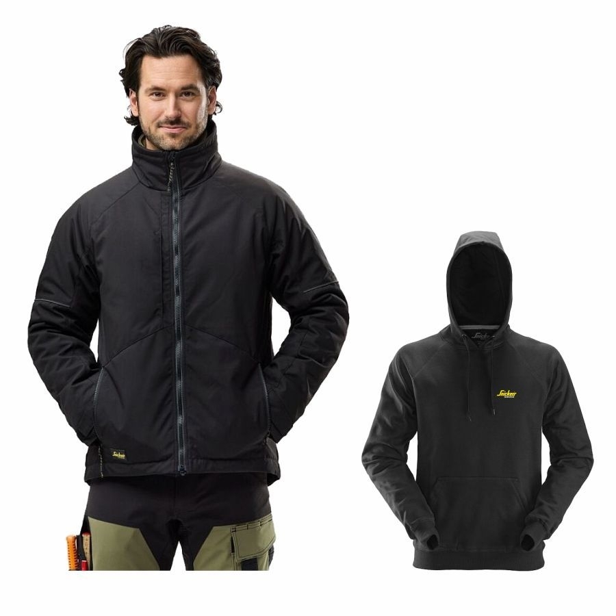 1158 Snickers AllroundWork Winterjacke + Hoodie