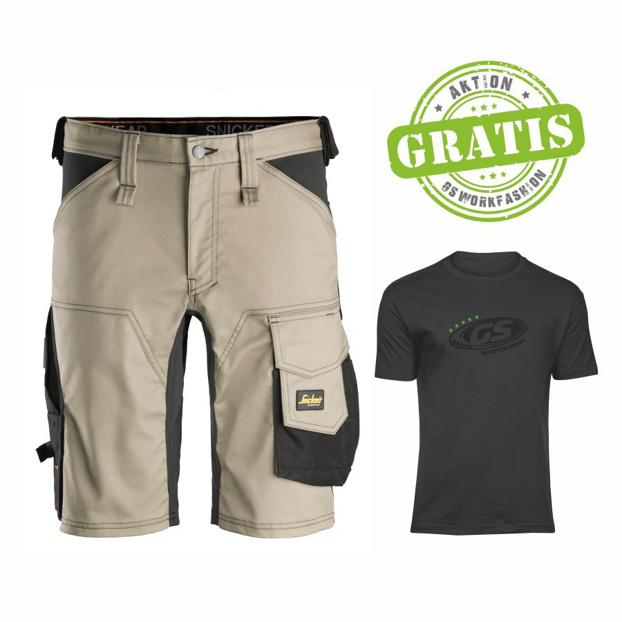 6143 Snickers Short + Gratis T-Shirt