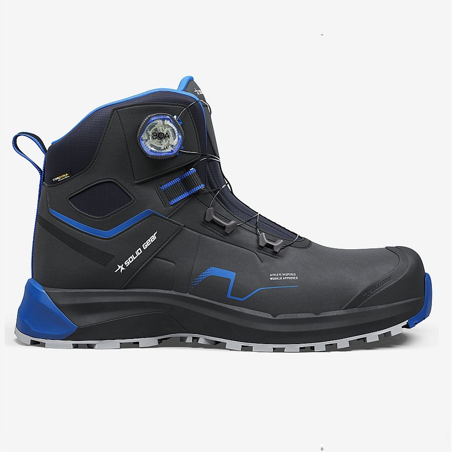 SG80208 Solid Gear Sonar Mid blue Stiefel S3S ESD