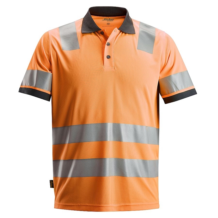 2730 Snickers AllroundWork High-Vis Polo Shirt