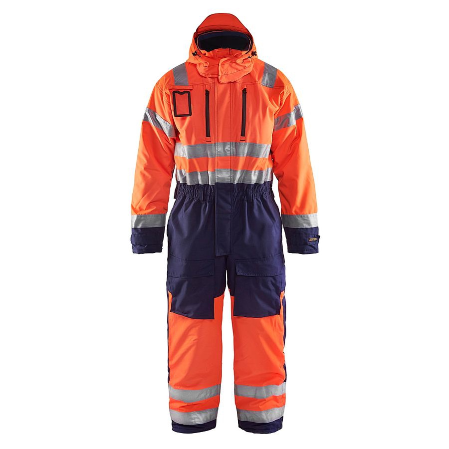 6763 Blakläder® Winter Overall Warnschutz