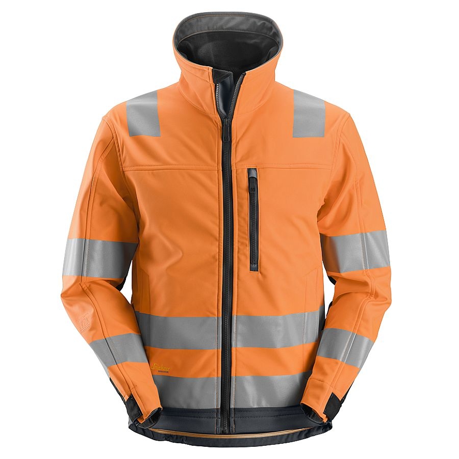 1230 Snickers AllroundWork Hi-Vis Softshelljacke