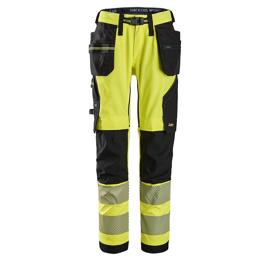 6943 Snickers Bundhose Stretch Hi-Vis Klasse 2