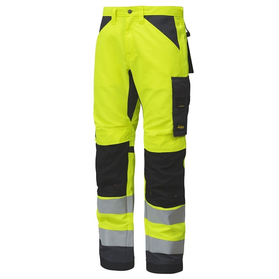 6331 Snickers AllroundWork Bundhose Hi-Vis