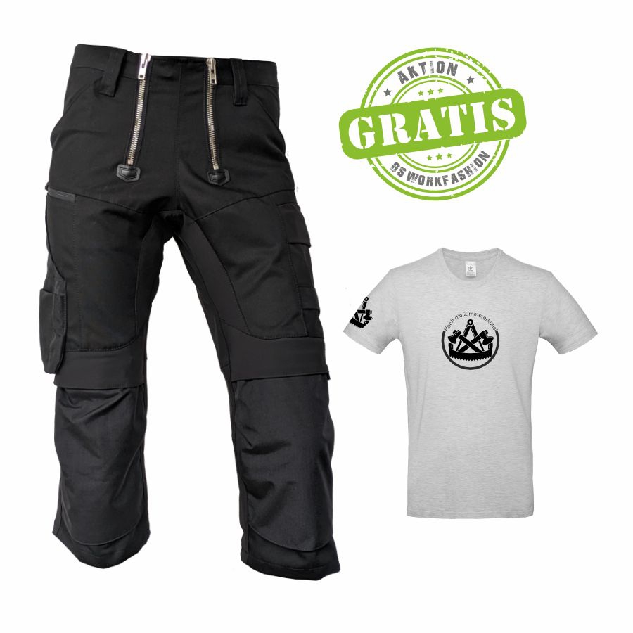 12272 FHB Zunft Piratenhose Lou + gratis T-Shirt