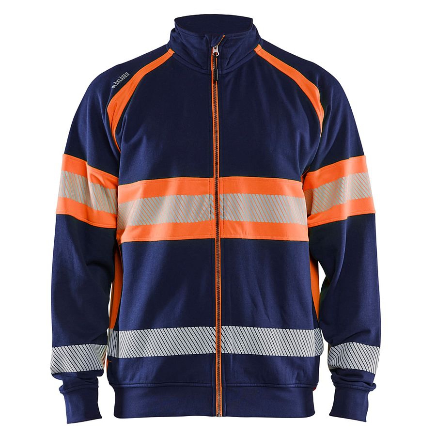 3551 Blakläder® High Vis Sweatjacke Klasse 1