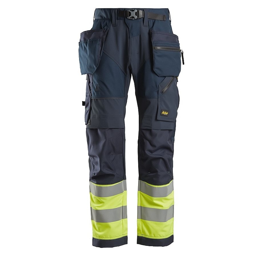 6931 Snickers FlexiWork High-Vis Bundhose