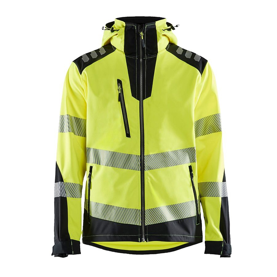 4491 Blakläder® High-Vis Softshell Jacke