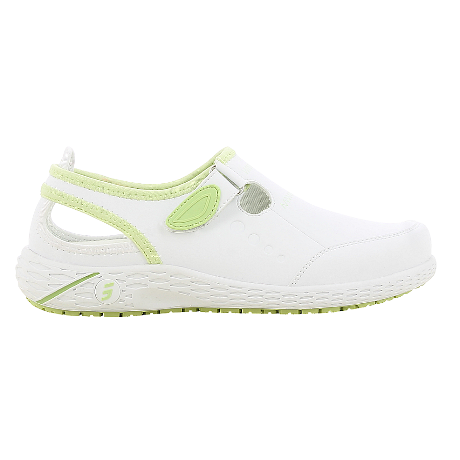 Safety Jogger Clog Lina hellgrün EN 20347 SRC ESD