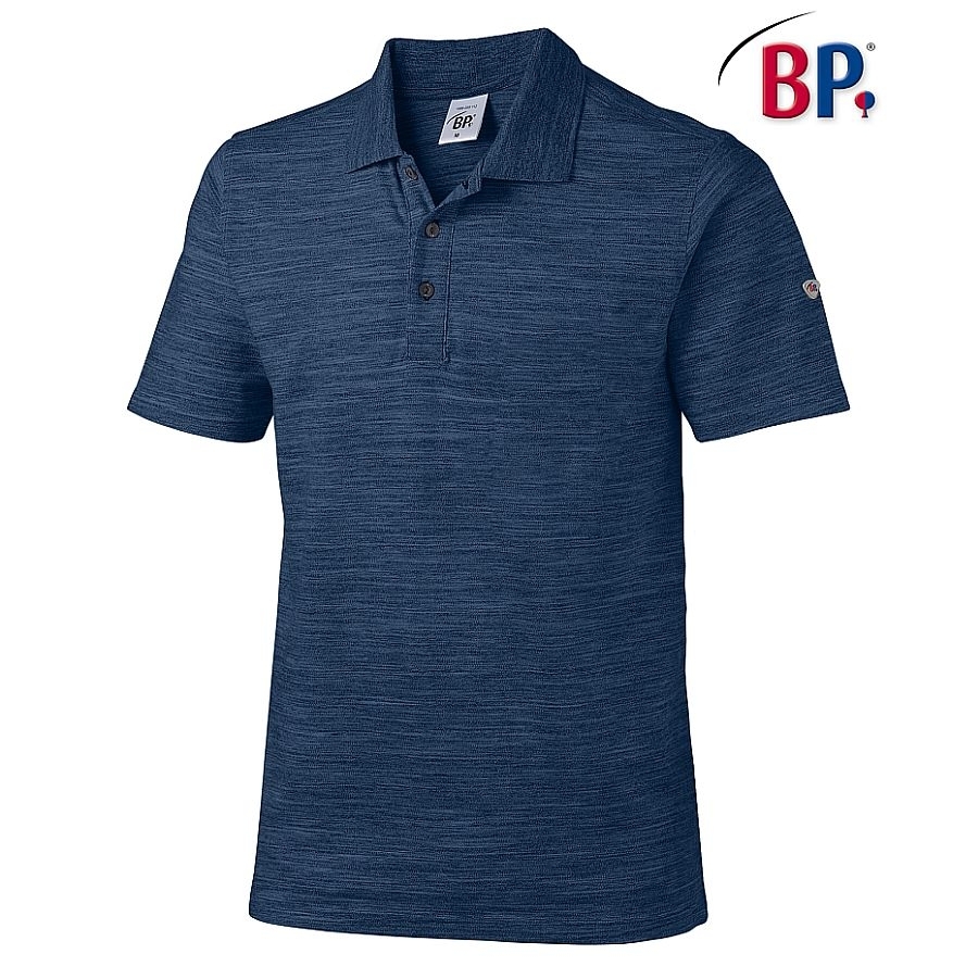 1712 BP Poloshirt Mischgewebe mit Stretch