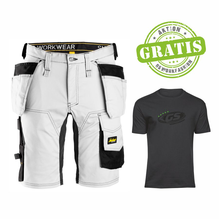 6141 Snickers Short m. Holstertaschen+Gratis Shirt