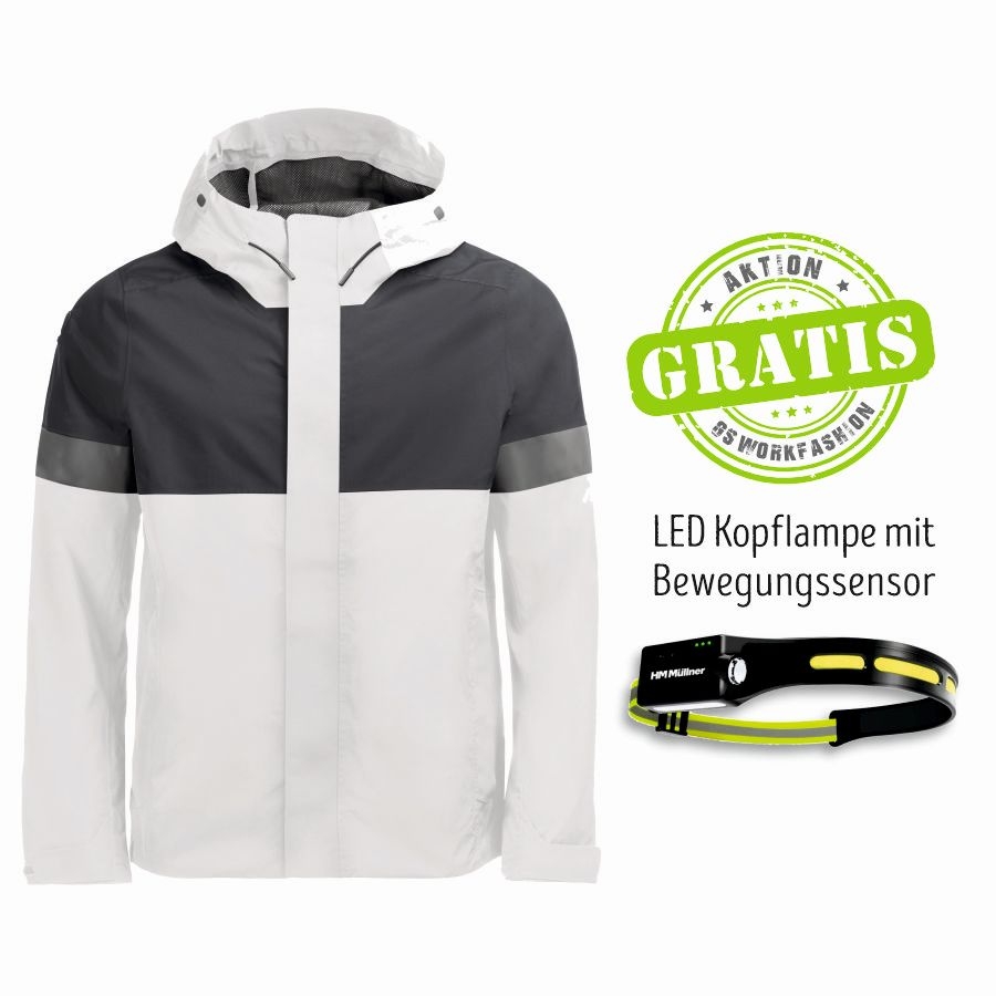 78136 FHB Regenjacke Luca + Gratis Stirnlampe