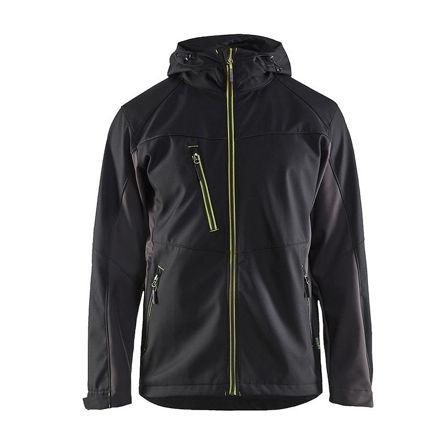 4753 Blakläder® Softshell Jacke mit Kapuze