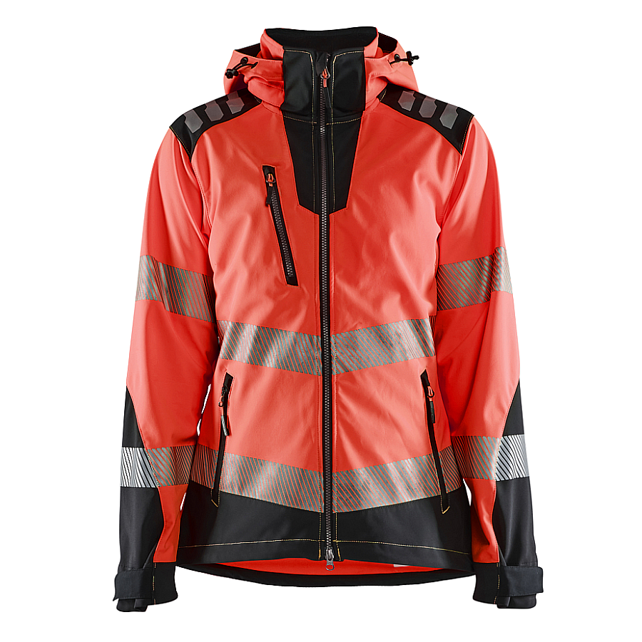 4791 Blakläder® High-Vis Damen Softshell Jacke