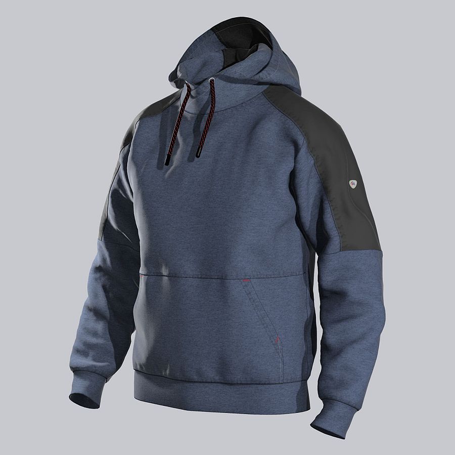 1721 BP Hybrid Kapuzensweatshirt