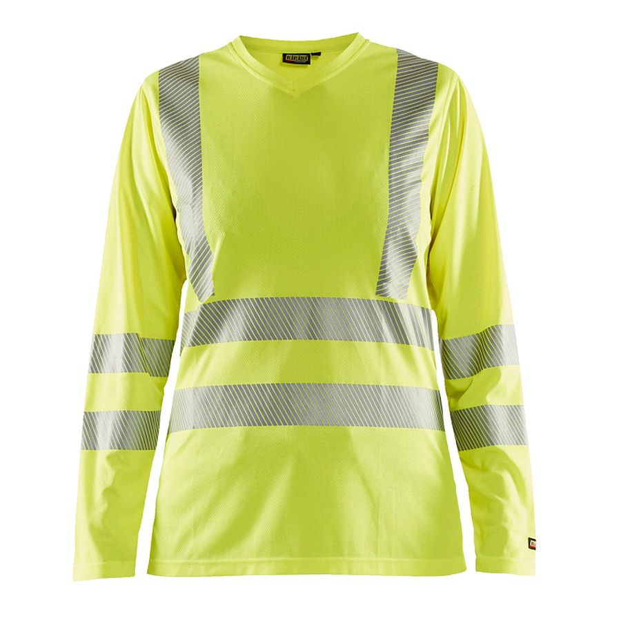 3485 Blakläder® Damen Shirt High-Vis mit UV Schutz