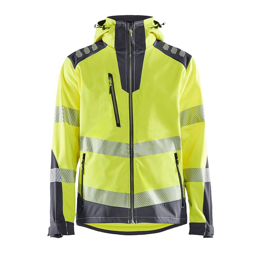 4491 Blakläder® High-Vis Softshell Jacke