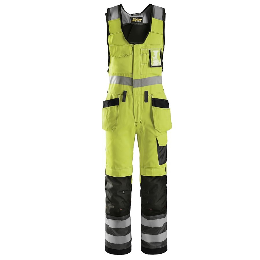 0213 Snickers Kombihose Hi-Vis mit Holstertaschen