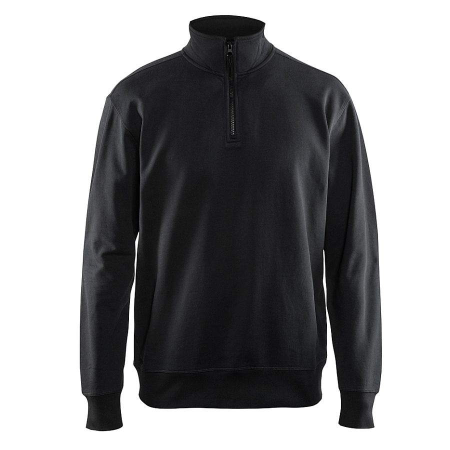 3369 Blakläder® Sweatshirt mit 1/2 Reißverschluss