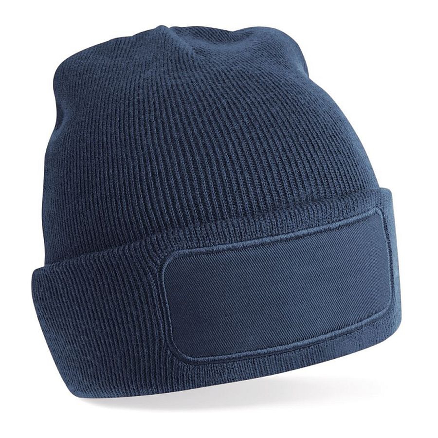 B445 Beechfield Patch Beanie