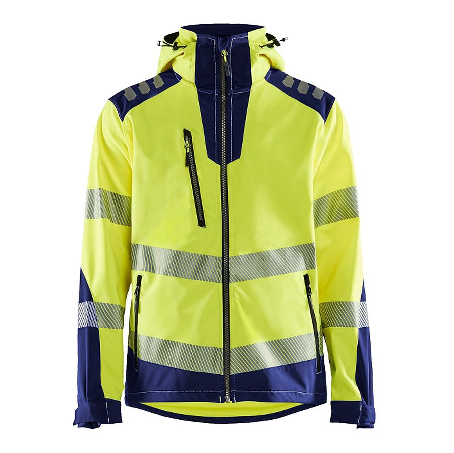 4491 Blakläder® High-Vis Softshell Jacke