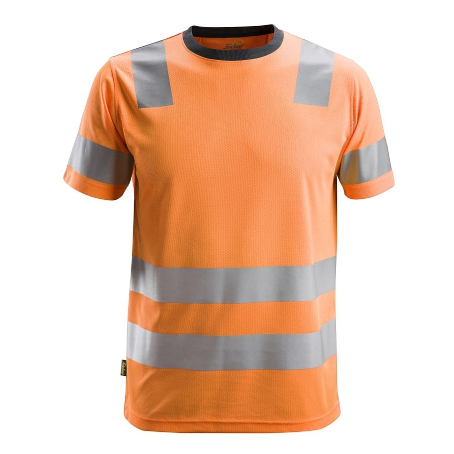 2530 Snickers AllroundWork Hi-Vis T-Shirt Klasse 2