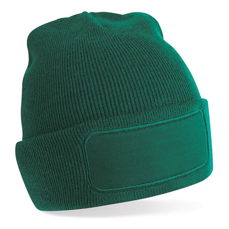 B445 Beechfield Patch Beanie