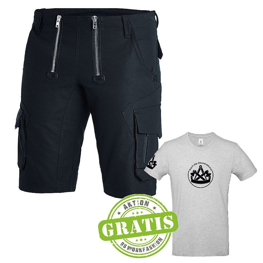 11012 FHB Short Sascha + gratis Zimmerer T-Shirt