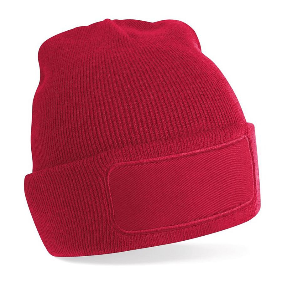 B445 Beechfield Patch Beanie