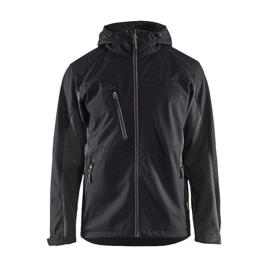 4753 Blakläder® Softshell Jacke mit Kapuze