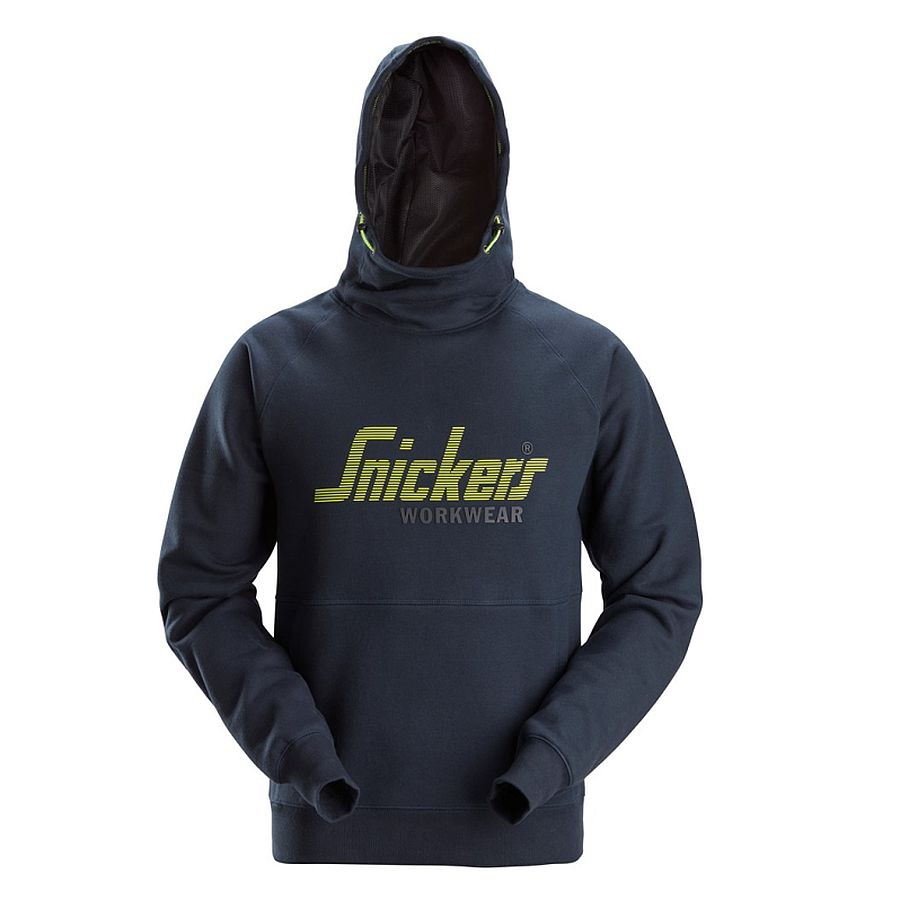 2845 Snickers Kapuzensweatshirt mit Logo