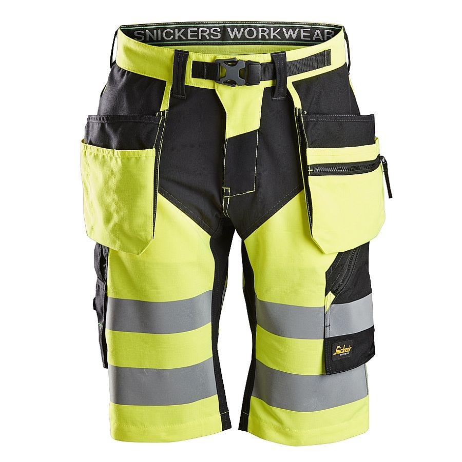 6933 Snickers FlexiWork High-Vis Shorts