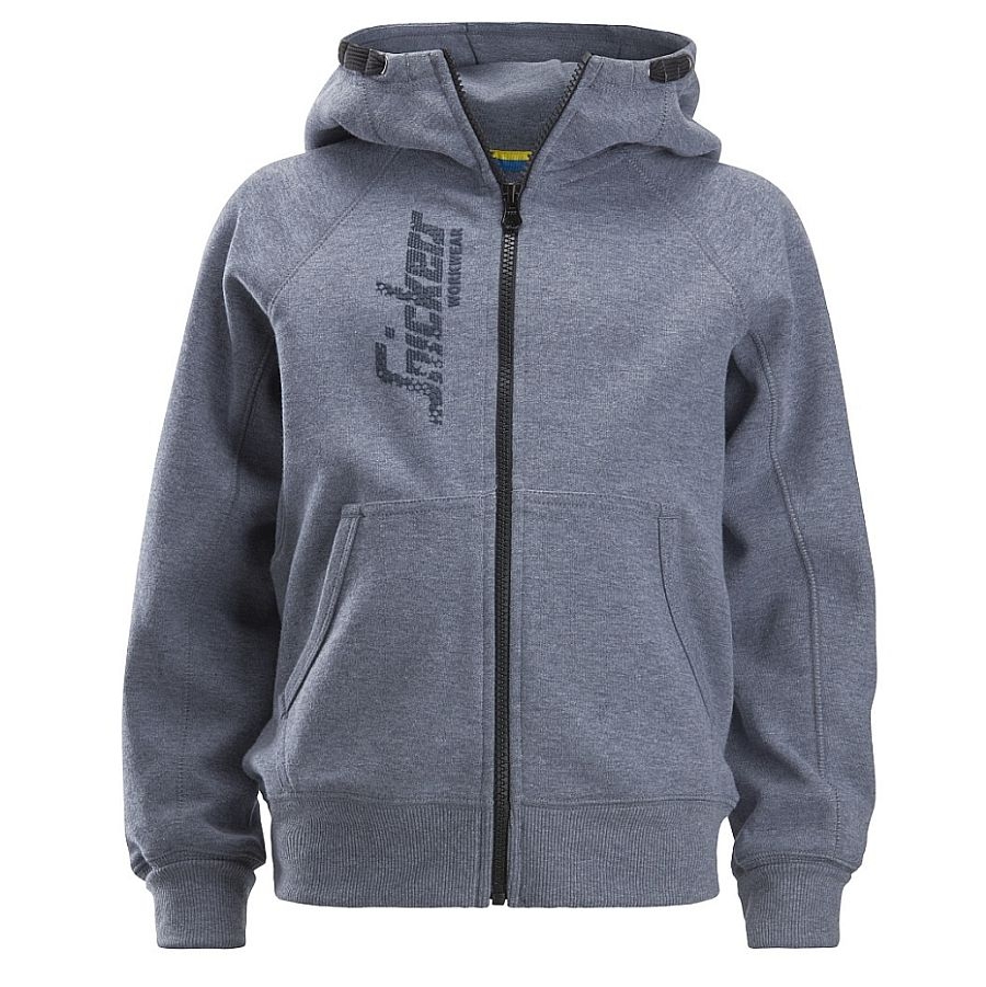 7508 Snickers Junior Logo Hoodie mit Kapuze