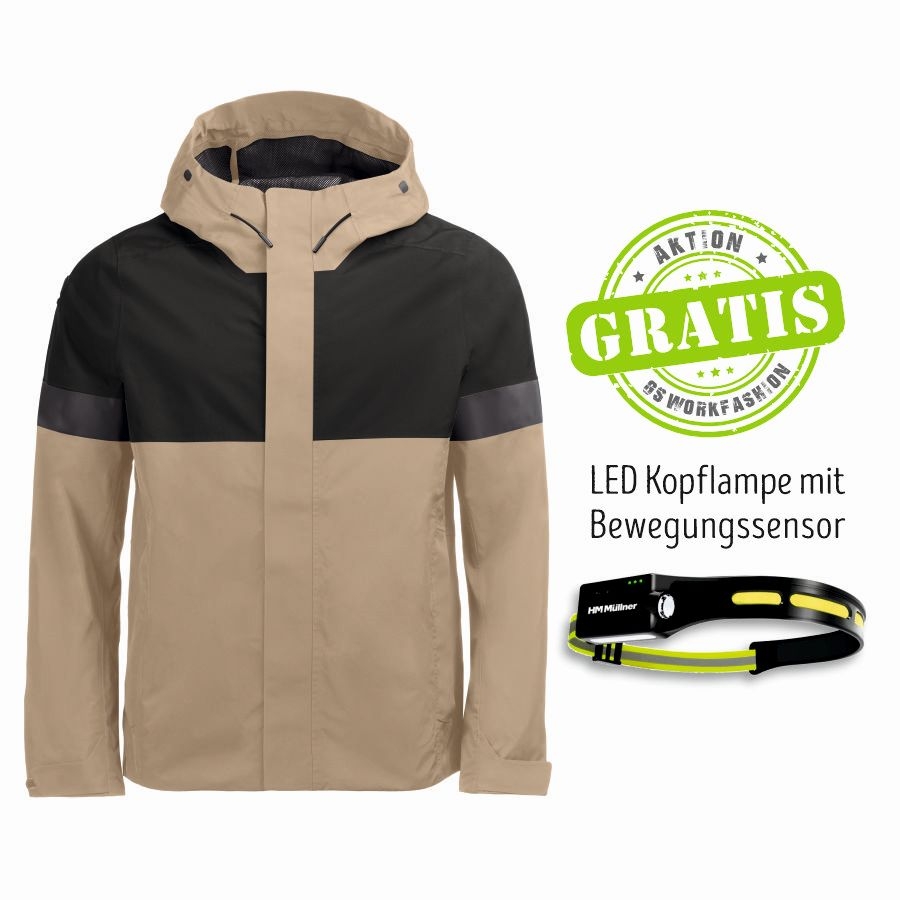 78136 FHB Regenjacke Luca + Gratis Stirnlampe