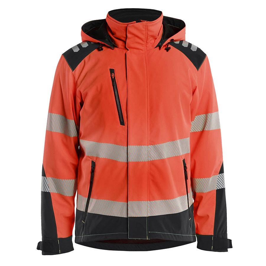 4400 Blakläder® High Vis Softshell-Winterjacke