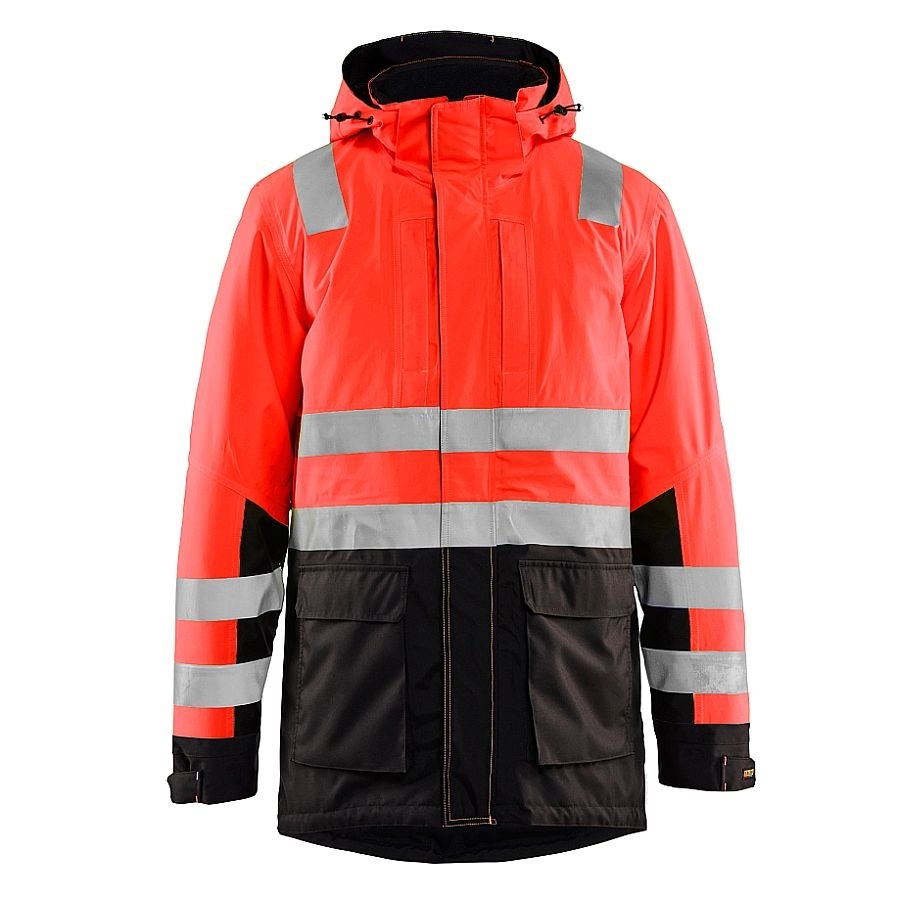 4495 Blakläder® High Vis Parka wasserdicht