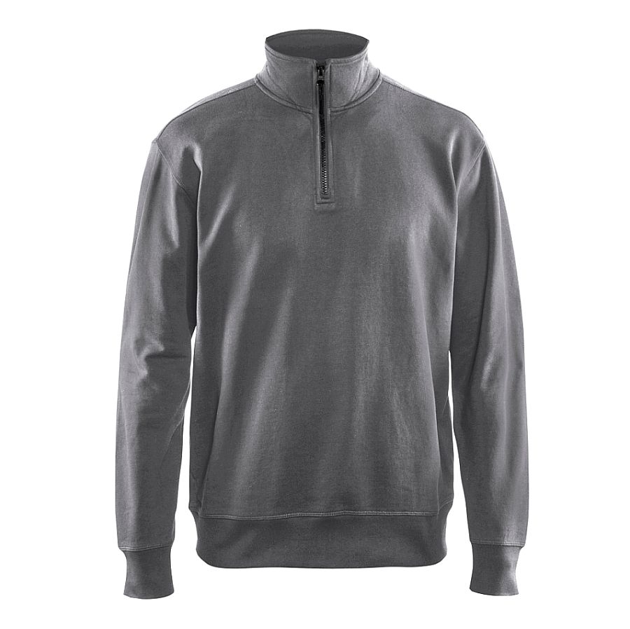 3369 Blakläder® Sweatshirt mit 1/2 Reißverschluss