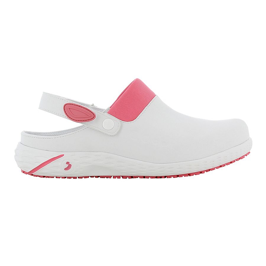 Safety Jogger Clog Dany fuchsia EN 20347 SRC ESD