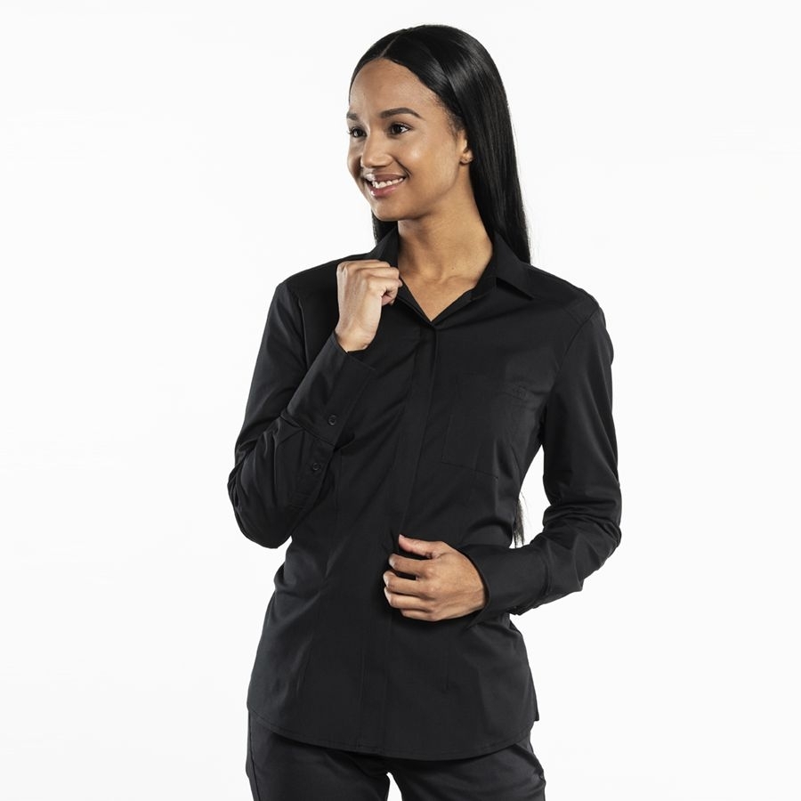 607 Chaud Devant® Service Bluse UFX Black