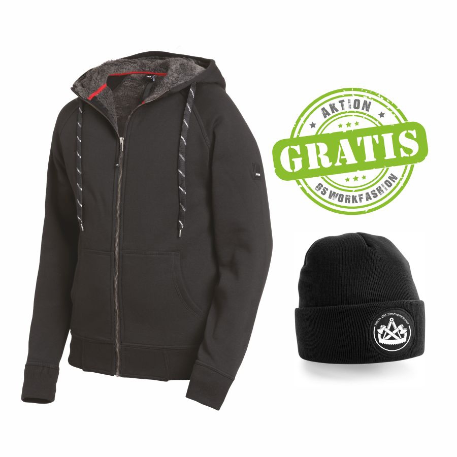 79293 FHB Webpelz Jacke Jörg + Beanie Zimmermann