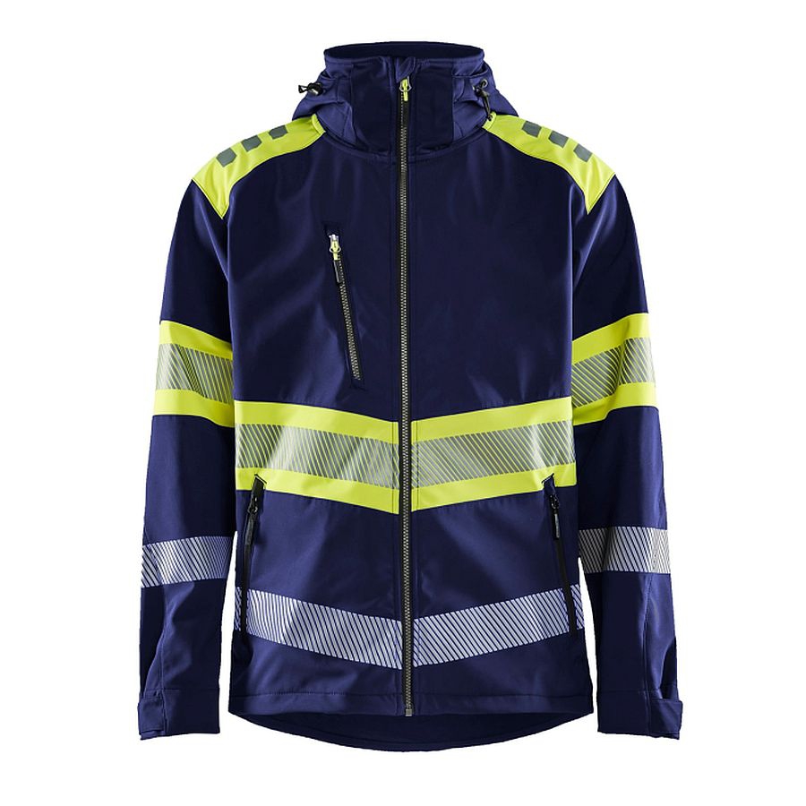 4494 Blakläder® High-Vis Softshell Jacke