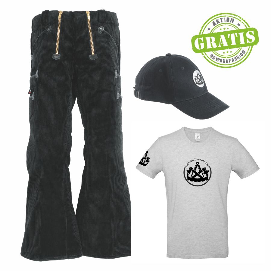 60064 FHB Hose Gustav + gratis Shirt & Cap