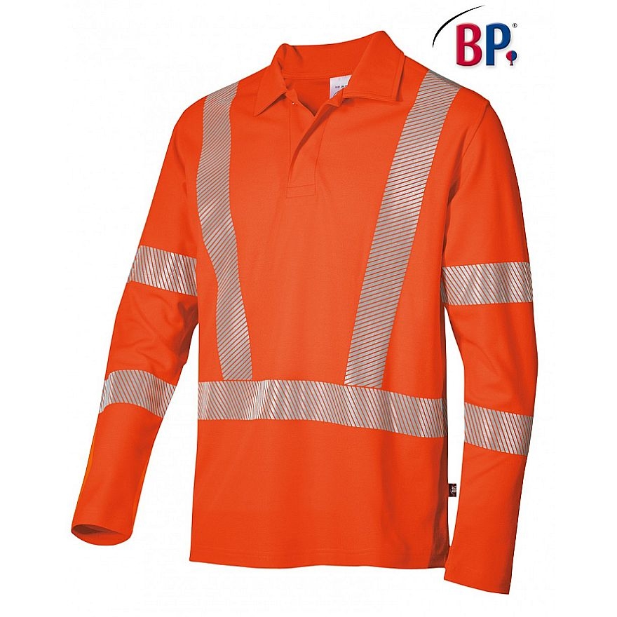 2133 BP HI-VIS Comfort Langarmpoloshirt