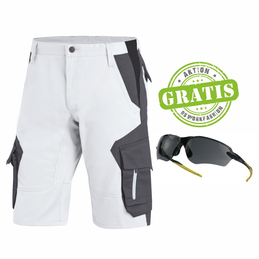 125200 FHB Bermuda Wulf + Gratis Schutzbrille